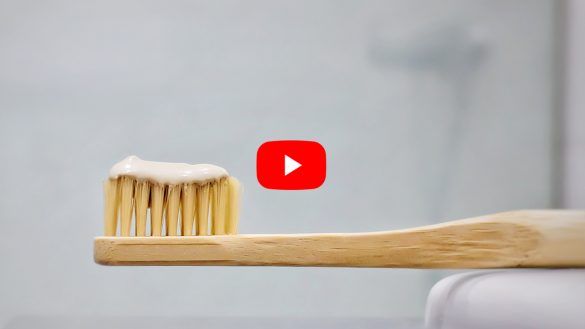 Pasta de dientes casera y sin plástico.